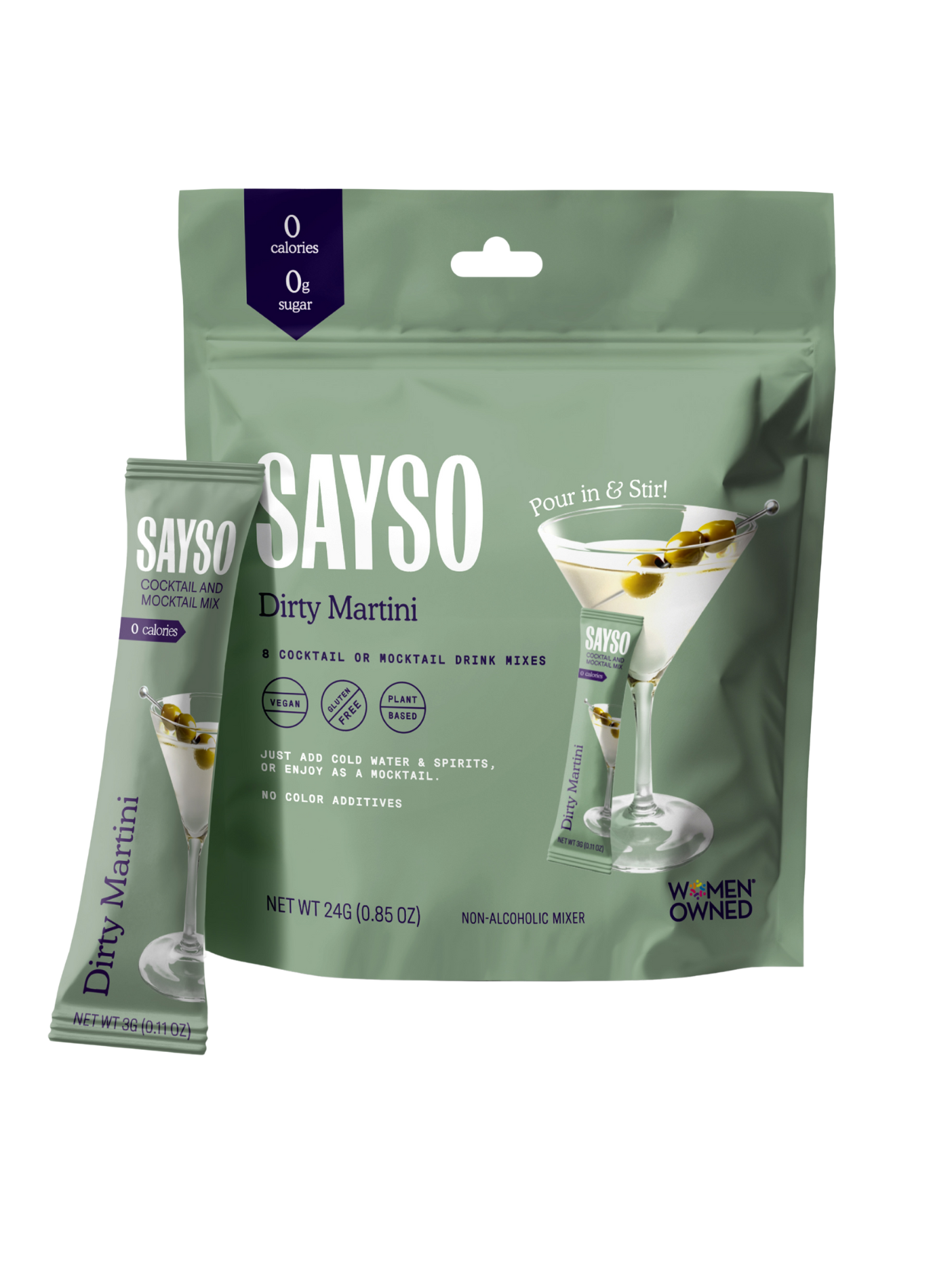 Dirty Martini Stick Pack (8 ct)