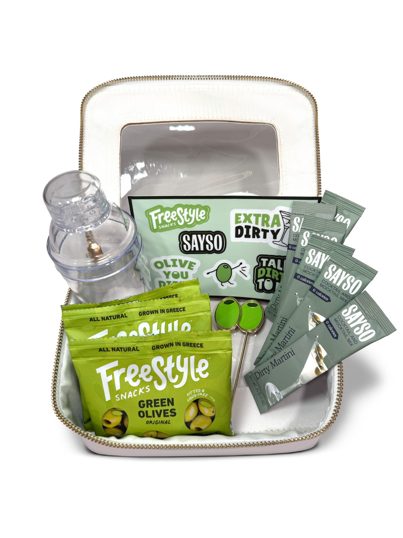 On-the-Go Dirty Martini Kit