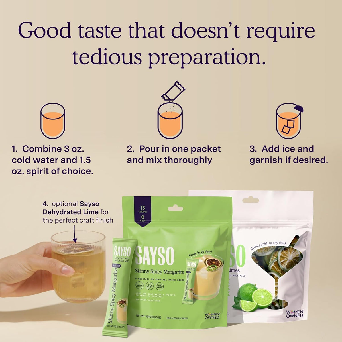 Skinny Spicy Margarita