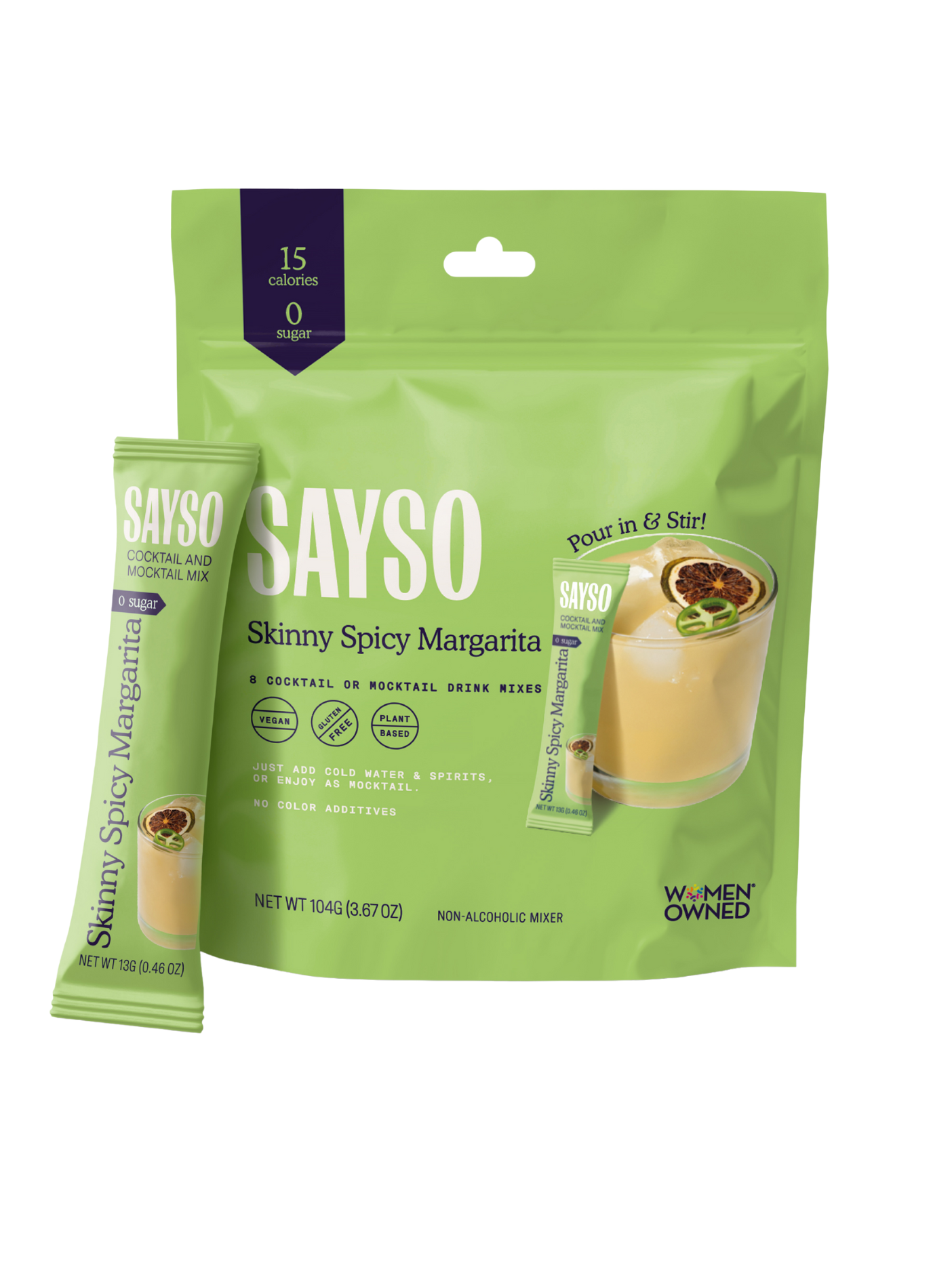 Skinny Spicy Margarita Sticks (8 ct)