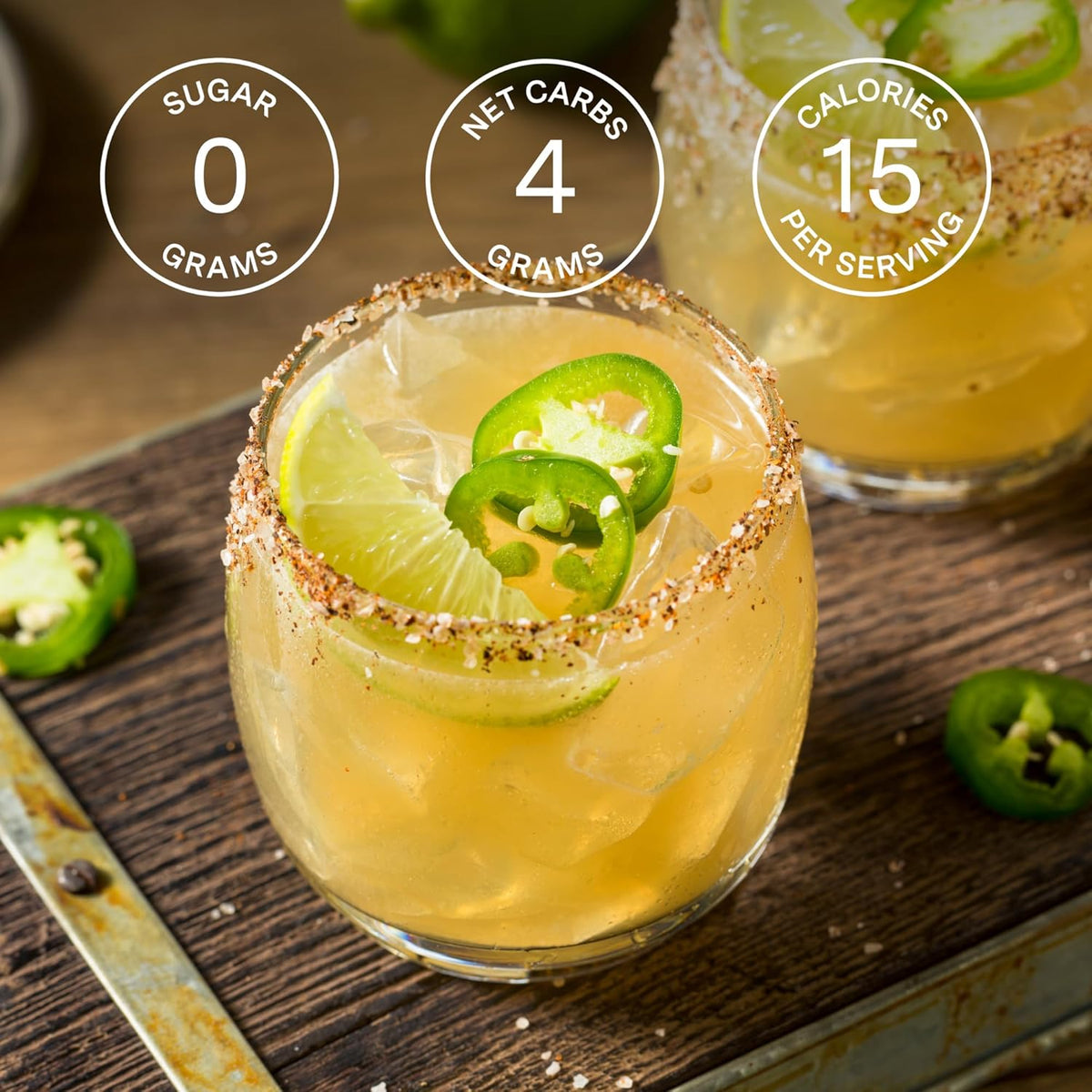 Skinny Spicy Margarita