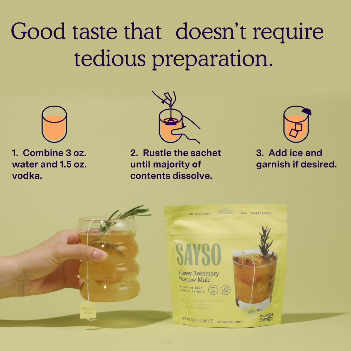 Honey Rosemary Moscow Mule Tea Bags