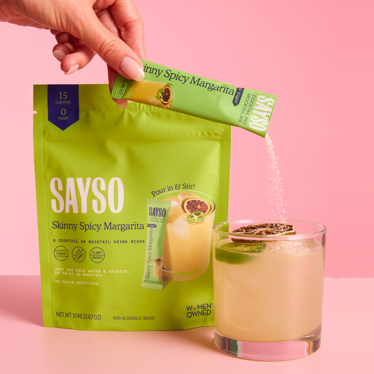 Skinny Spicy Margarita